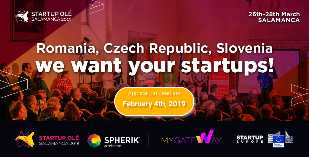 My-Gateway Sends 5 Romanian Startups To Startup Ole
