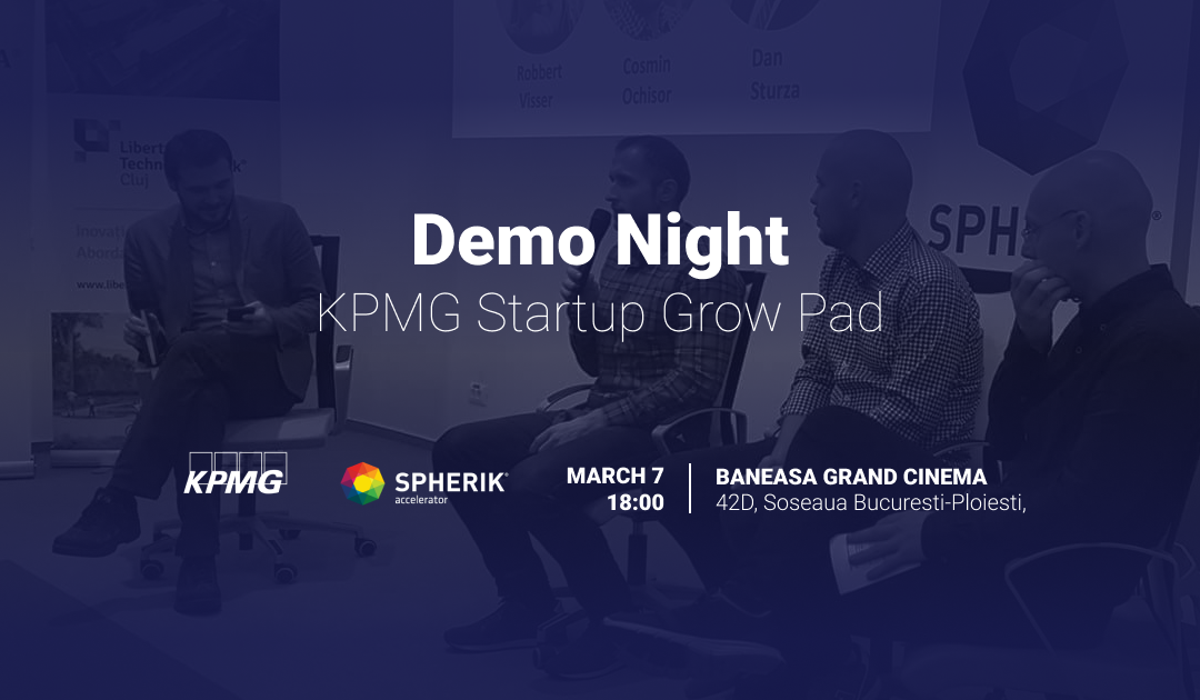 KPMG Startup Grow Pad Demo Night 2019